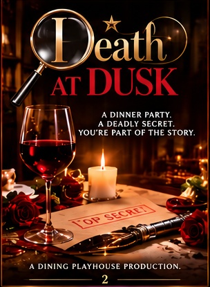 Death at Dusk production artwork