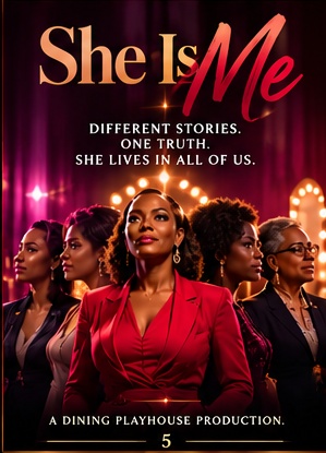 She Is Me production artwork
